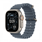 Apple Watch Ultra 3 GPS + Cellular 49mm Natural Titanium Case with Anchor Blue Ocean Band