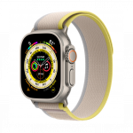 Apple Watch Ultra GPS + Cellular Titanium Yellow/Beige Trail Loop - Large