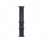 Apple Watch 49mm Ocean Band Navy Natural Titanium