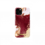 Fashion Case iPhone 11 Pro Golden Burgundy Marble