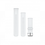 Garmin Quick Release Bands 22mm Whitestone Silver Hardware