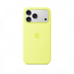 Apple iPhone 17 Pro Max Silicone MagSafe Case Neon Yellow