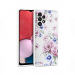Samsung Galaxy A13 4G silikoonkaitse Blossom valge