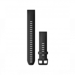 Garmin fenix 6s 20mm QuickFit Long Strap Black Silicone