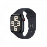 Apple Watch SE (2023) GPS + Cellular 44mm Midnight Aluminum Case with Midnight Sport Band S/M