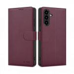 Kaitse&uuml;mbris kaanega Wallet Case, Samsung Galaxy A56 5G burgundia punane, Tech-Protect