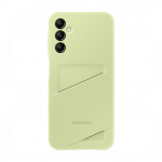 Samsung Galaxy A14 / A14 5G kaarditaskuga &uuml;mbris laimiroheline