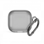 Kaitse&uuml;mbris, Apple AirPods 4, l&auml;bipaistev hall