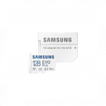 Samsung m&auml;lukaart microSDXC EVO+ 128GB + adapter MB-MC128KA/EU U3, V30, A2 Class 10