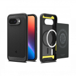 Kaitse&uuml;mbris Rugged Armor MagSafe, Google Pixel 9a, must, Spigen