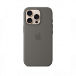 Apple iPhone 16 Pro Silicone Case MagSafe Stone Gray