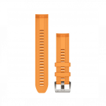 Garmin QuickFit 22mm Spark Orange Silicone Strap