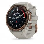 Garmin Descent Mk3i 43mm Bronze PVD Titanium with French Grey Silicone Band