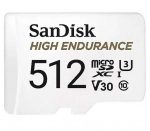 SanDisk High Endurance MicroSDXC 512GB Valge