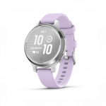Garmin Lily 2 Active Silver with Purple Jasmine Silicone Band
