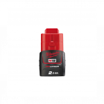 Milwaukee Aku M12B2; 12 V; 2,0 Ah; Li-Ion