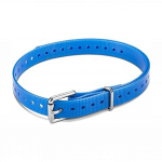 Garmin Collar Strap 3/4in Roller Buckle Tuck-Ring Nickel blue