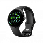 Google Pixel Watch 3 45mm LTE Matte Black Aluminum Case/Obsidian Active Band