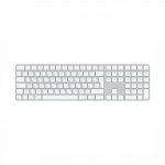 Apple Magic Keyboard w/ Touch ID + Numeric Keypad RUS White
