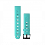 Garmin fenix 7S 20mm QuickFit Aqua Silicone Band