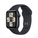 Apple Watch SE (2023) GPS + Cellular 40mm Midnight Aluminum Case with Midnight Sport Band M/L