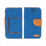 Universaalsed kaitsekaaned, book, canvas, 5.5" 15.5x8.5cm, tumesinine