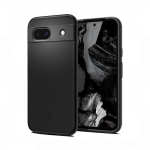Kaitse&uuml;mbris Thin Fit, Google Pixel 8a, must, &otilde;huke, Spigen