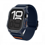 Kaitse&uuml;mbris kellarihmaga Lite Fit Pro, Apple Watch Series 10 (46mm), tumesinine, Spigen