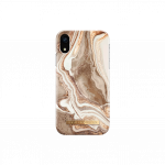 Fashion Case iPhone XR Golden Sand Marble