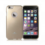 Samsung SM-A600F Galaxy A6 2018, Silikoon&uuml;mbris, Pearl, Mercury, kuldne