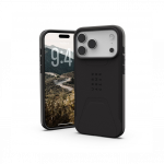 Kaitse&uuml;mbris Civilian, Apple iPhone 17 Pro Max, must, MagSafe &uuml;hilduv, Urban Armor Gear (UAG)