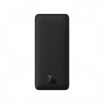 Akupank USB + USB-C pesaga, 10.000 mAh, 20W, must, Baseus