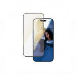 Kaitseklaas silmas&otilde;bralik Apple iPhone 16 / iPhone 15, peegeldumise ja sinise valguse vastane, Ultra-Wide Fit, PanzerGlass