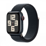 Apple Watch SE 2023 GPS + Cellular 40mm Midnight Aluminium Case with Midnight Sport Loop