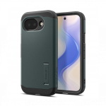 Kaitse&uuml;mbris Tough Armor (MagFit), Google Pixel 10a, tumeroheline, tugijalaga, Qi2/MagSafe &uuml;hilduv, Spigen