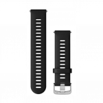 Garmin Quick Release 22 mm Black Silver hardware