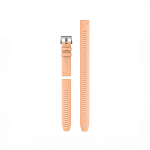Garmin QuickFit 22mm Shell Pink Silicone 3-piece Dive Set