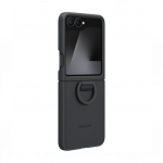 Samsung Galaxy Flip7 FE silikoon&uuml;mbris, must