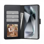 Kaitse&uuml;mbris kaanega Wallet, Samsung Galaxy A26 5G, must, Tech-Protect