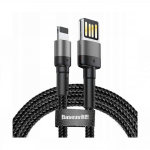 Baseus CAFULE CALKLF-BG1 2.4A, 1m, laadimiskaabel, lightning, must v2