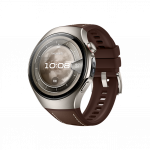 Huawei Watch 5 46mm Titanium Case with Brown Composite Strap