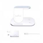 3-in-1 LED Wireless Charger with 30W Travel Adaptor ITFIT EX27