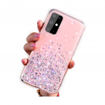 Apple iPhone 12 Pro Max Silikoonkaitse, Sequins, Glitter, roosa