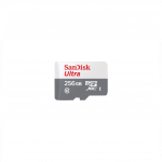 SanDisk m&auml;lukaart microSDXC Ultra 256GB UHS-I + adapter SDSQUNR-256G-GN6TA
