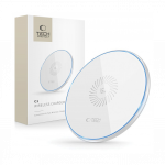 Juhtmevaba laadimisalus QI15W-C1 15W, valge, Tech-Protect