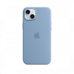 Apple iPhone 15 Plus Silicone Case with MagSafe Winter Blue