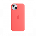 Apple iPhone 15 Plus Silicone Case with MagSafe Guava