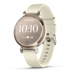 Garmin Lily 2 Cream Gold with Coconut Silicone Band