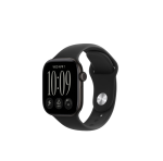 Apple Watch Series 12 GPS 46mm Black Aluminum Case with Black Sport Band M/L