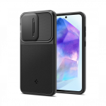 Kaitse&uuml;mbris Optik Armor, Samsung Galaxy A55 5G, must, Spigen
